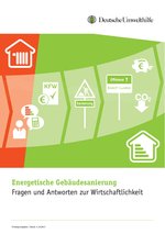 Cover der Argumentationshilfe der Deutschen Umwelthilfe zur energetischen Gebäudesanierung.