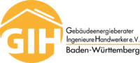 Logo der Gebäudeenergieberater Ingenieure Handwerker e.V. Baden-Württemberg (GIH)