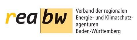 Logo des Verbands der regionale Energie- und Klimaschutzagenturen Baden-Würrtemberg. 